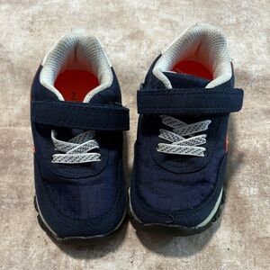 Carter's Navy and Orange Kids Sneakers